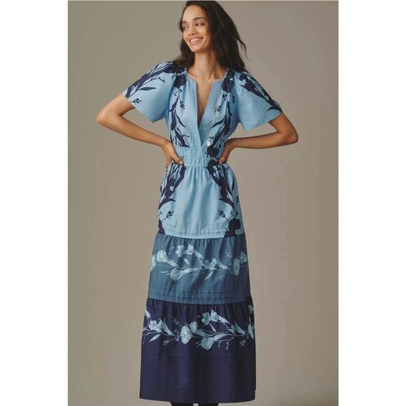 Anthropologie Dresses & Skirts - NWT Anthropologie Somerset Maxi Dress. Size L. Retails $168 100% Cotton
